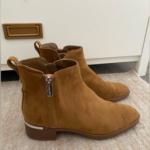 Suede Ankle Booties